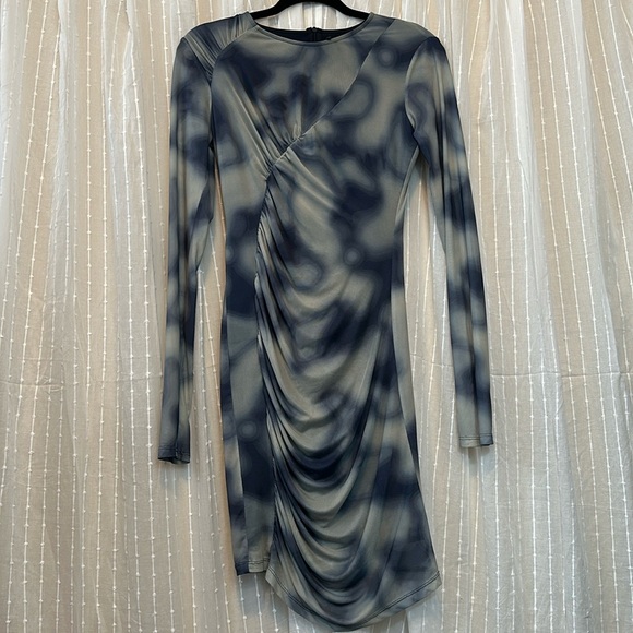 knee length dresses for ladies Zara Tulle Mesh Dress – Chelle's Boutique main image 0